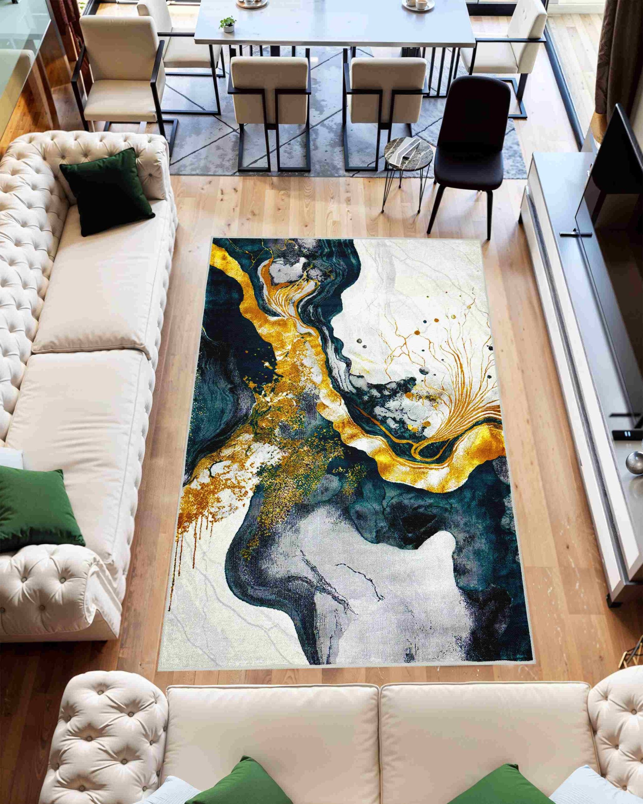 Recliner Rug CONTEMPO GREEN RUG – Xpress Furniture & Mattress