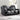 Nikko Sofa W/Dual Recline Black/Gray